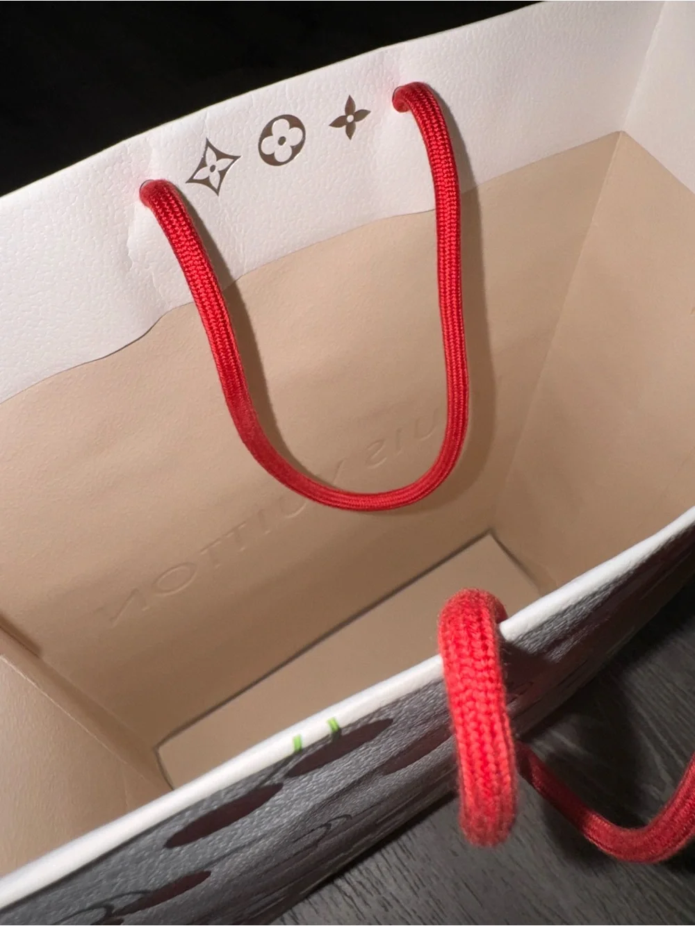 AUTHENTIC LOUIS VUITTON MAISON FONDEE EN 1854 CHERRY SHOPPING BAG LIMITED ED
